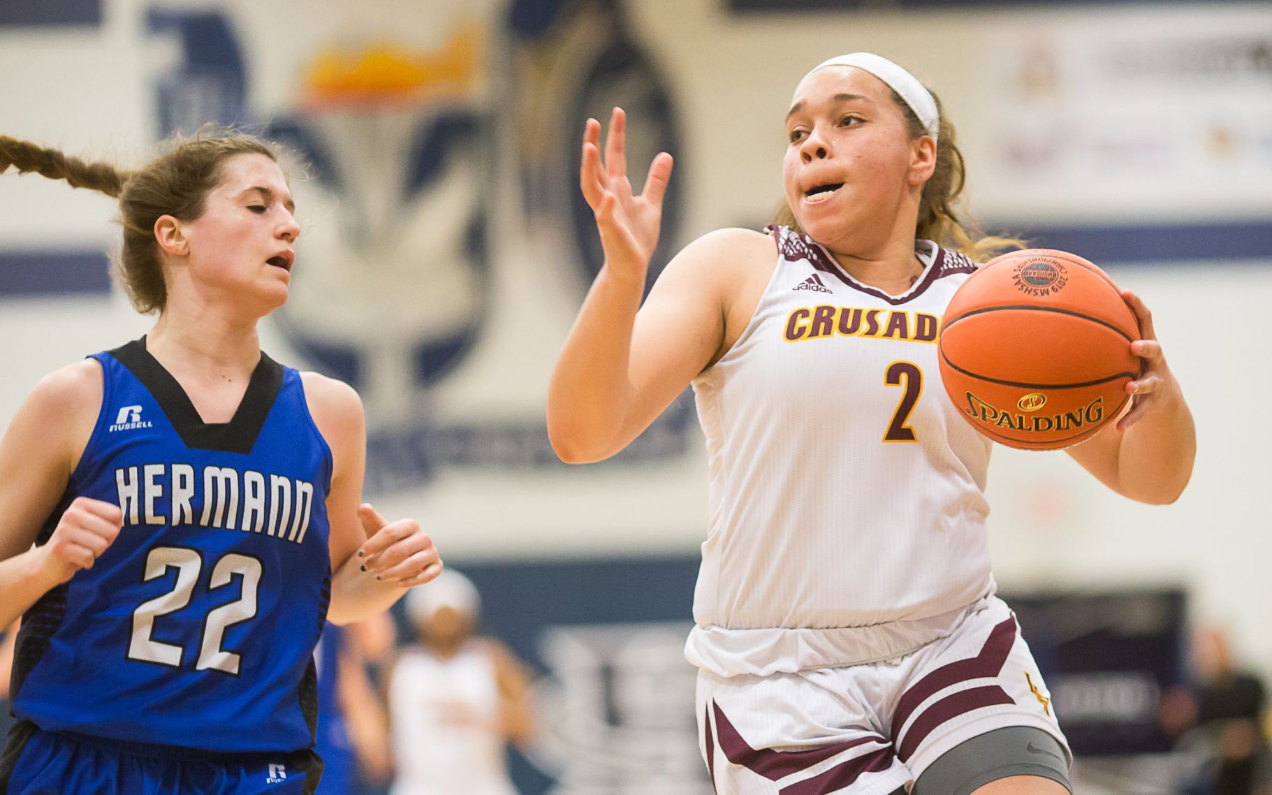 Lutheran North vs. Hermann girls basketball